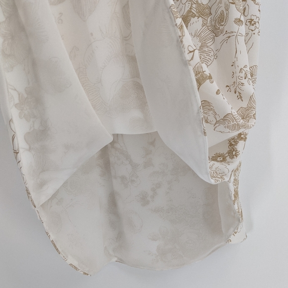 Bailey 44 Cold Shoulder Blouson Midi Floral Dress - Picture 4 of 9